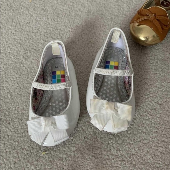 Baby girl dress shoes sandal ballorina  size 3 and 4 - Picture 4 of 5